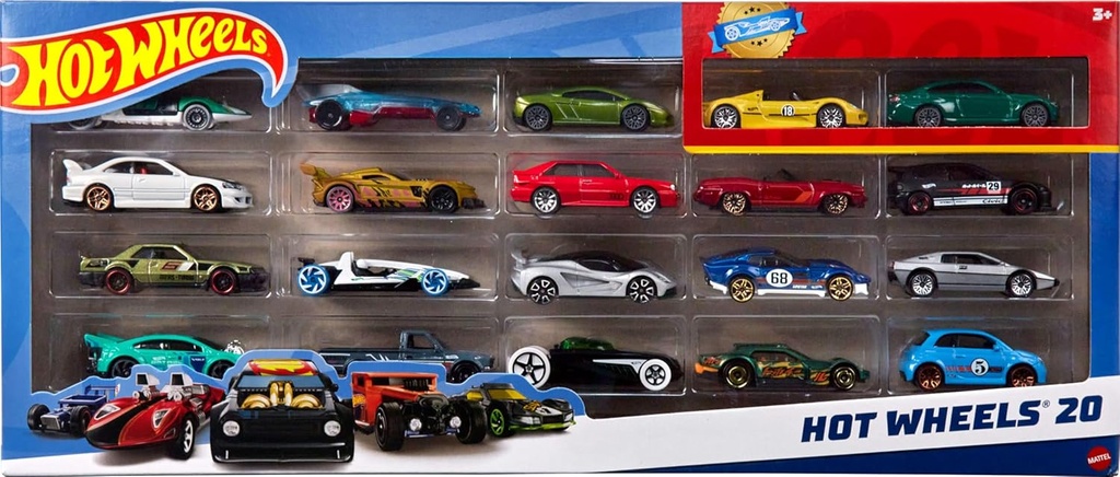 HW Basic Car 20-Pack Asst. - H7045