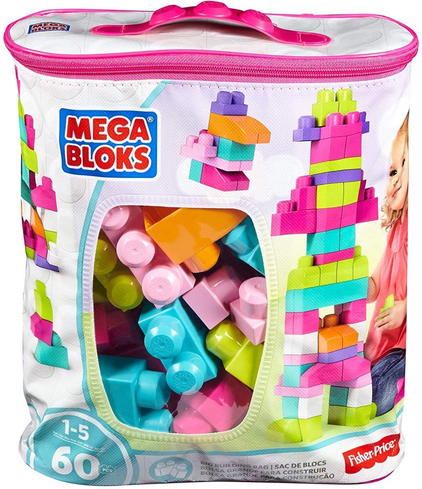 Mega Bloks 60pcs Pink - DCH54