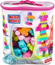 Mega Bloks 60pcs Pink - DCH54