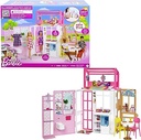 Barbie - Barbie Dollhouse Playset - 2 Levels & 4 Play Areas