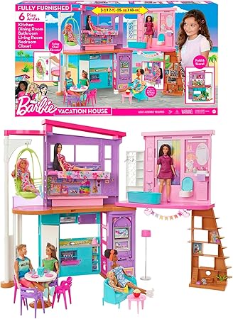 [194735007639] Vacation House -Barbie HCD50