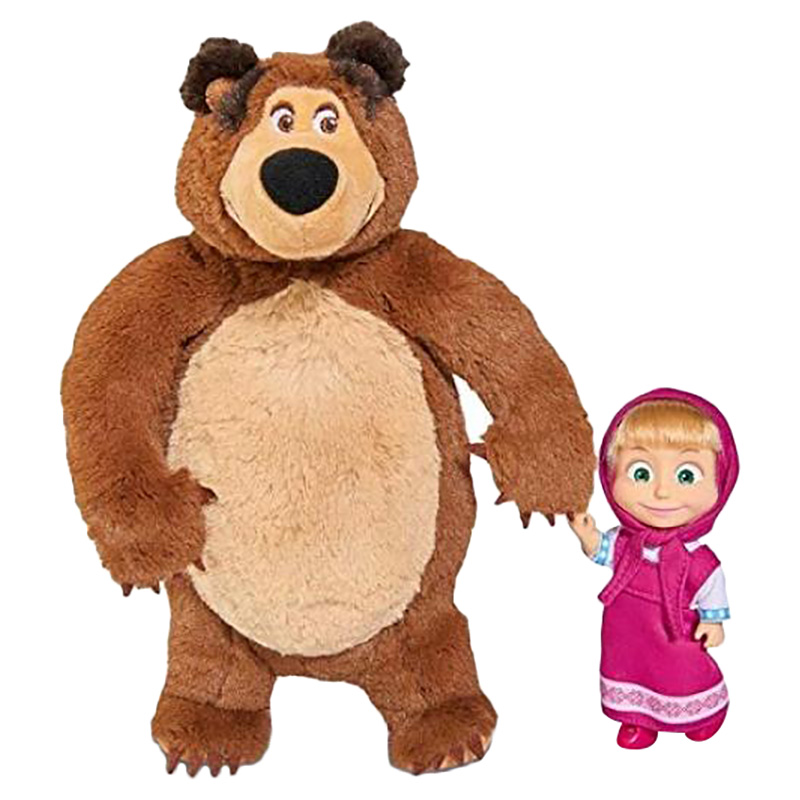 [109301072] Masha Set Plushbear + Doll Small -109301072