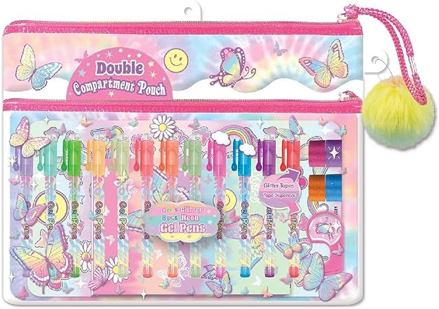 Colorful Creations Pen Set with Pouch-842817060668