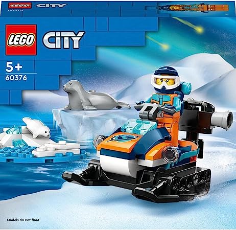 Arctic Explorer Snowmobile Set - LEGO City 60376