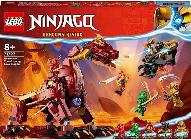 [5702017416540] Heatwave Transforming Lava Dragon- LEGO NINJAGO71793