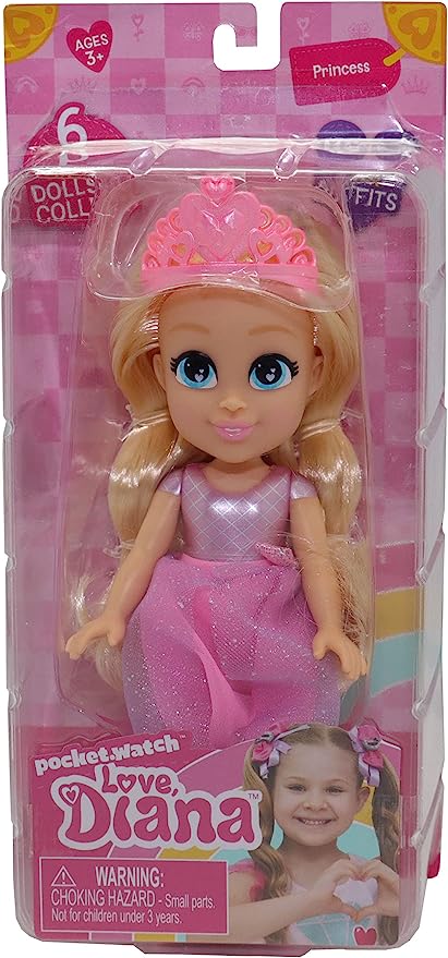[840150210061] Love Diana - Princess Value Doll - 6-inch