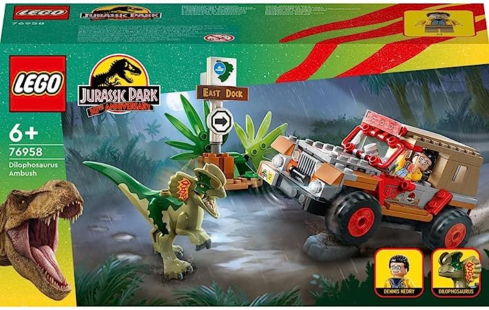 [5702017421933] Jurassic Park Dilophosaurus Ambush - LEGO JW 76958