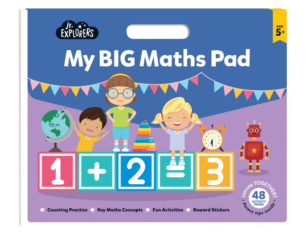 [9781488944130] Junior Explorers: My Big Maths Pad- 944130
