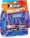 X SHOT INSANITY 200PK REFILL DARTS FOILBAG-ZURU 36624