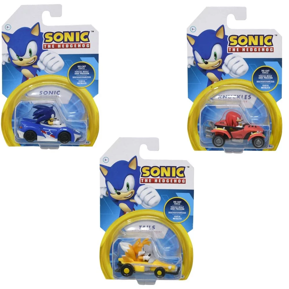 Sonic Die-Cast 1:64 Wave#5 Asst-41903