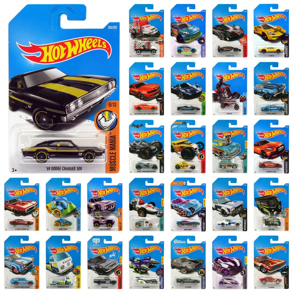 Basic Car Asst Hot wheels- C4982