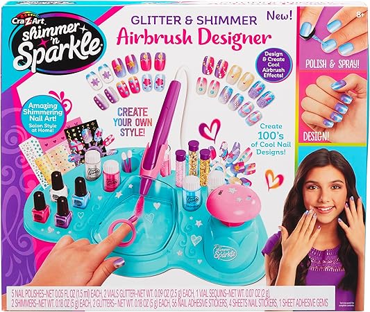Airbrush Nail Design Studio-Shimmer N Sparkle 17340