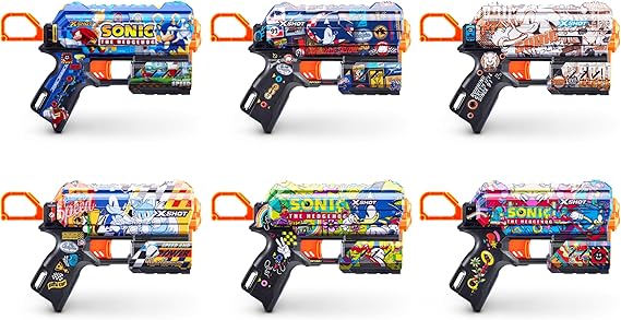 X-Shot skins Flux Sonic-Zuru 36648