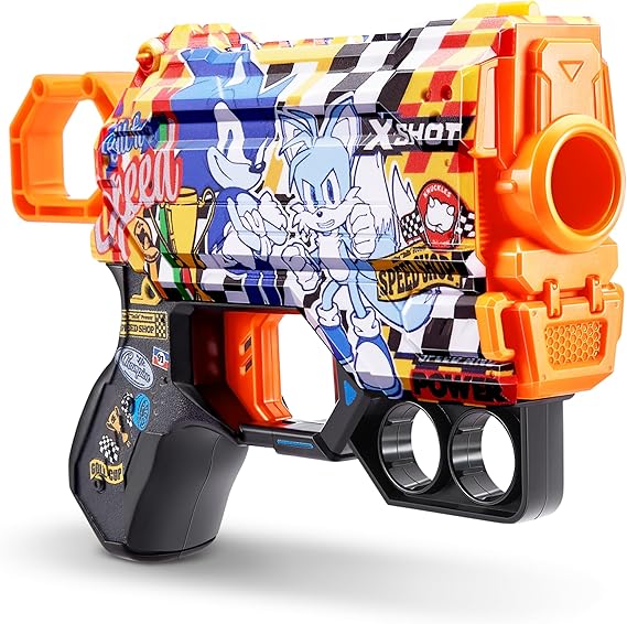 X Shot Menace Sonic BlueDarts-Zuru 36660A