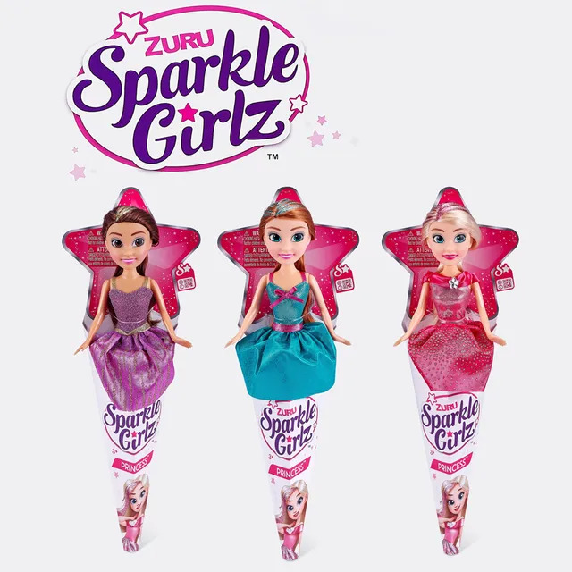 10.5" PRINCESS CONE-SPARKLE GIRLZ 10010				