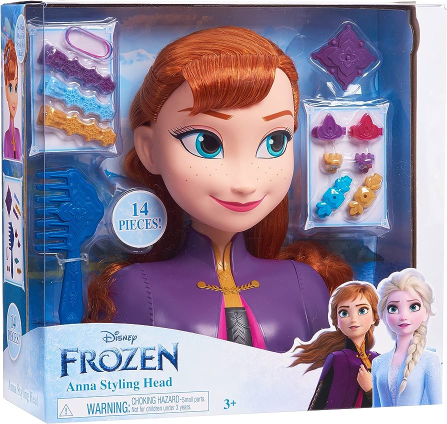 Disney Frozen 2 Basic Anna Styling Head-32811