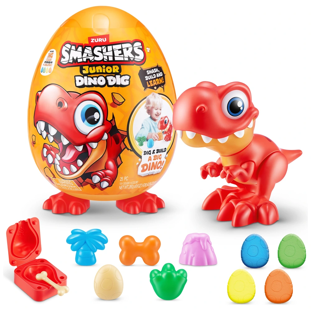 Smashers Dino Dig Large Egg -ZURU 74115