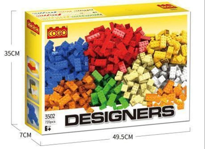 Cogo Designers 720 Pcs-C3502