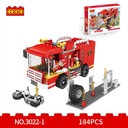 Cogo Fire Truck 184Pcs-3022-1