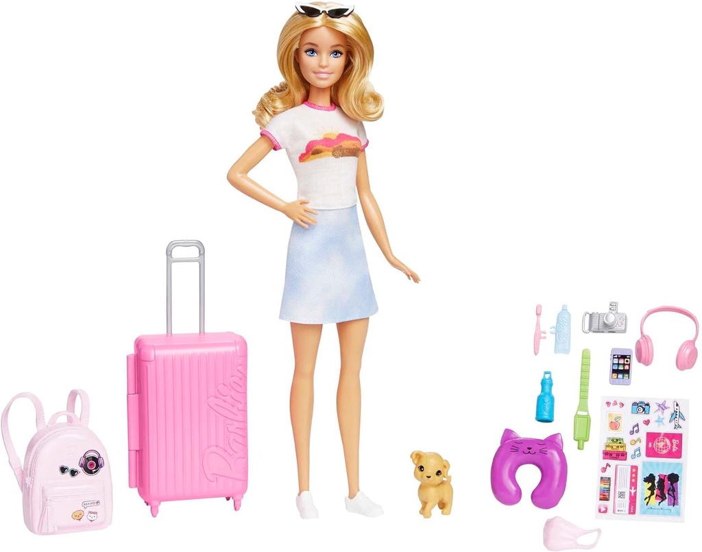 [194735098125]  Travel Doll - Barbie HJY18