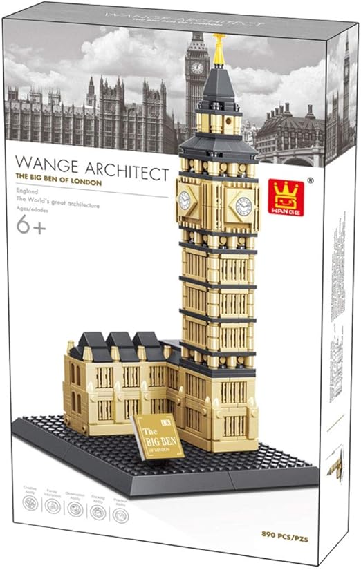 Elizabeth Tower London Blocks -WangToys- 4211