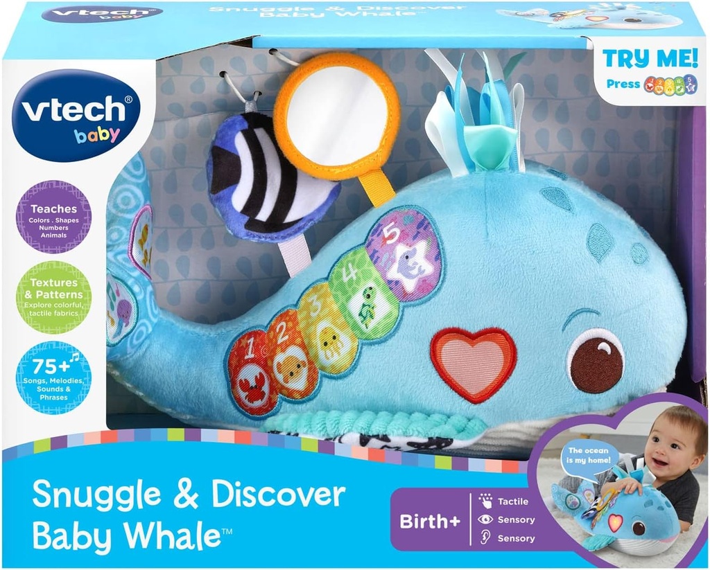 SNUGGLY SOUNDS WHALE -Vtech 562803