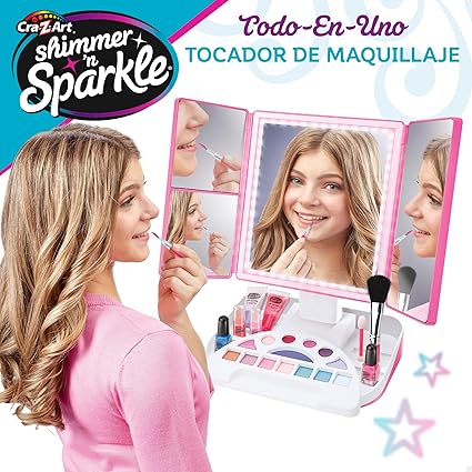 All-in-One Makeover Vanity-Shimmer N Sparkle 17359