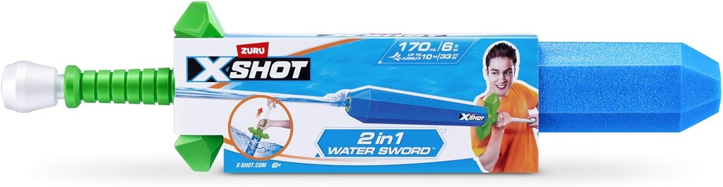[4894680029644] X-Shot Water Sword 2-in-1-118122