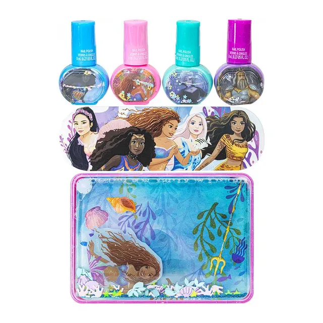 4 PK NAIL POLISH W/WATER BOX-DP5080GA