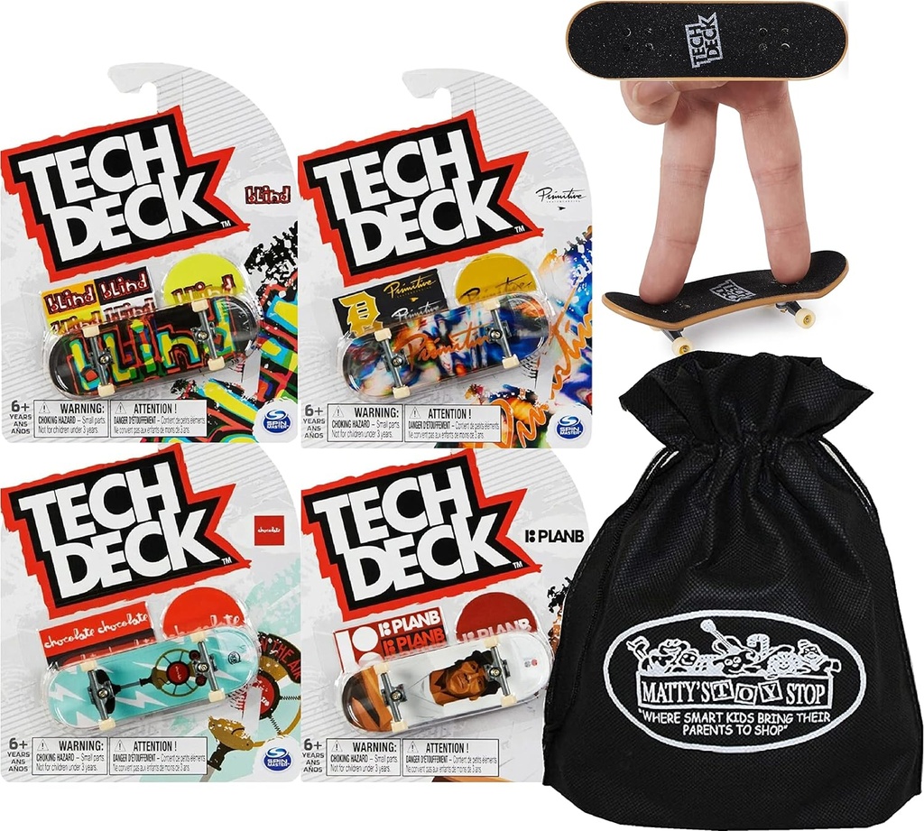 مجموعة لوحات الأصابع Tech Deck مقاس 96 مم - 6067049