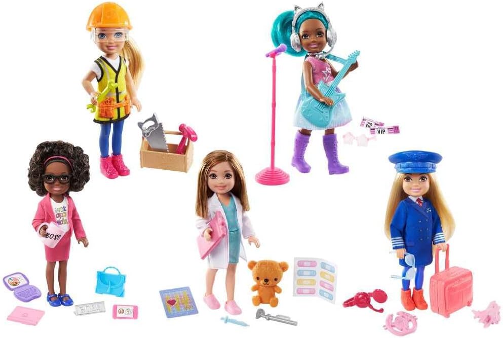 Barbie  Club Chelsea Career Doll Asst -GTN86