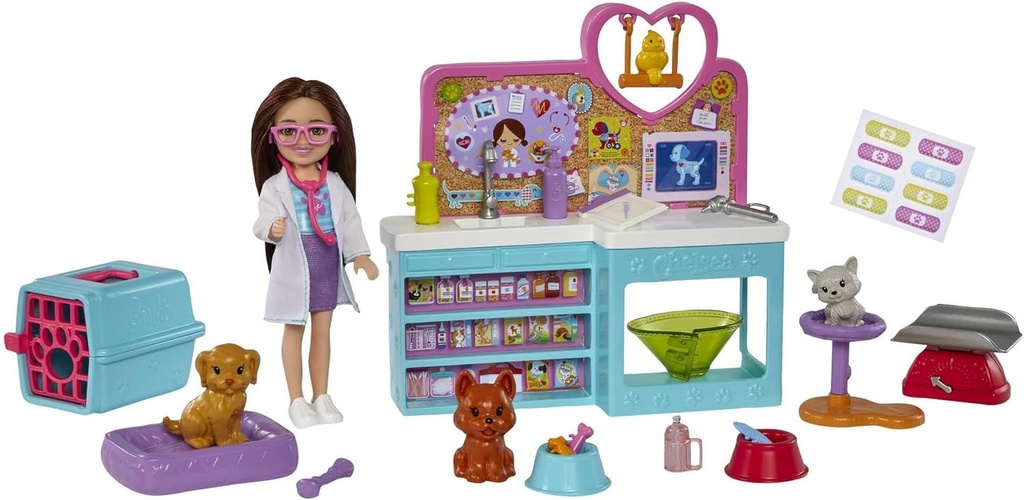 Barbie  Club Chelsea Pet Vet-HGT12