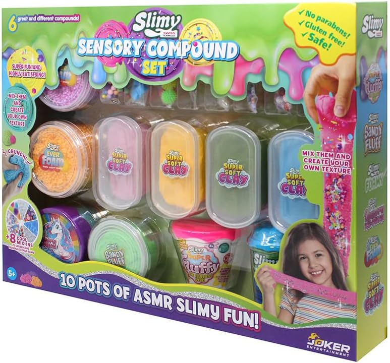SLIMY SENSORY COMPOUND SET 10 PCS SET-33517