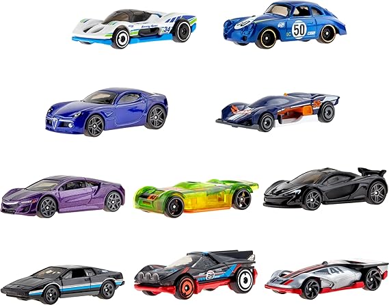 HW Race Set W/ Gt Car-CTEEBRBHSB