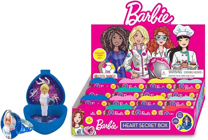 Barbie Heart Secret Box With Barbie 3D -CTEEBRBHSB