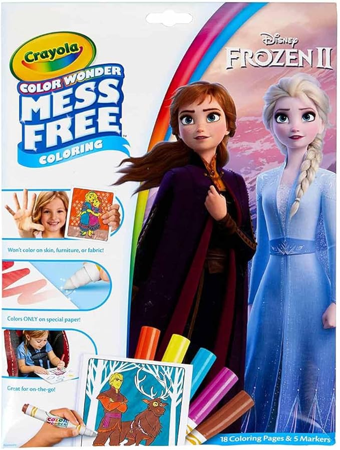 [764460897715] Frozen A4 Activity Books W Marker -DS89771