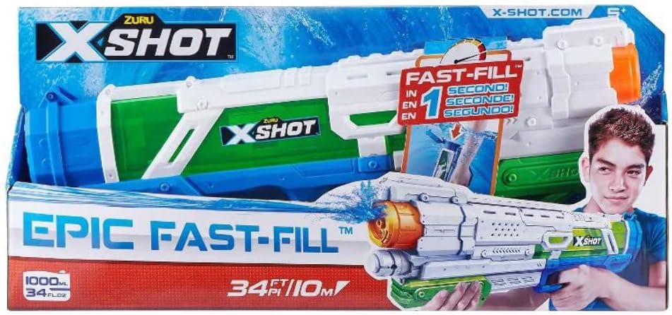 [4894680003217] X-Shot Water Blaster Fast Fill Epic-56221