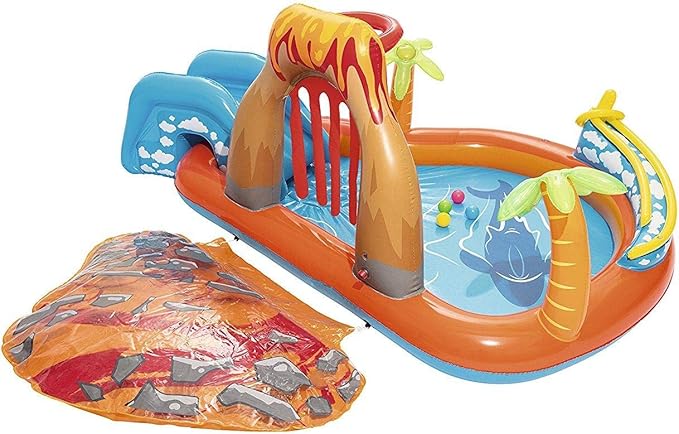2.65x2.65x1.04m Lava Lagoon Play Center-53069