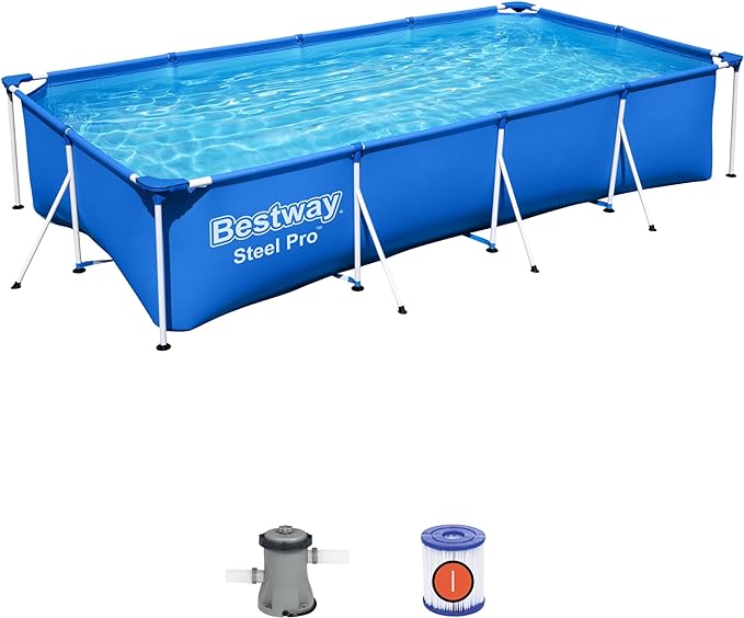 STEEL PRO POOL 4.00X2.11mX81cm filter-56424