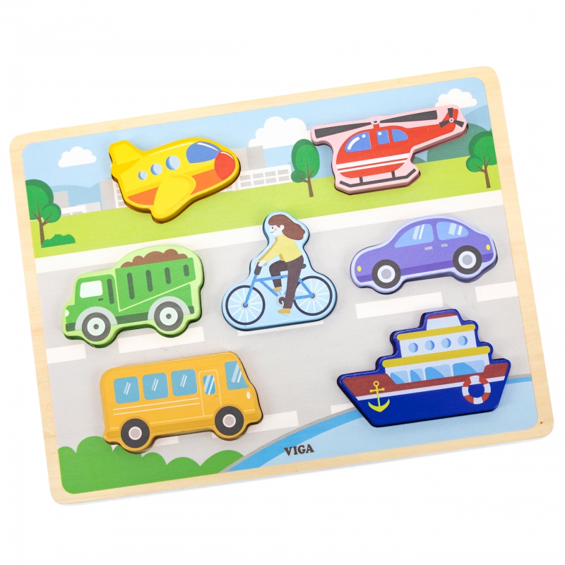 Chunky Puzzle Transportation-Viga 44701