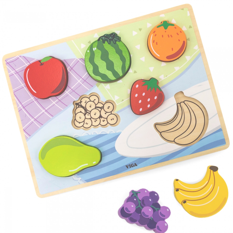 Chunky Puzzle Fruits-Viga 44704