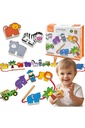 Lacing Blocks Zoo-Viga 59549