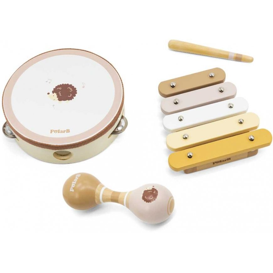 [6971608442339] Music Set Hedgehog-Viga 44233