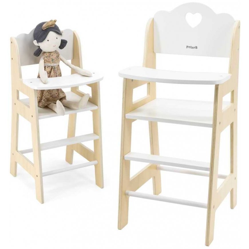 [6971608442377] Doll High Chair-Viga 44237