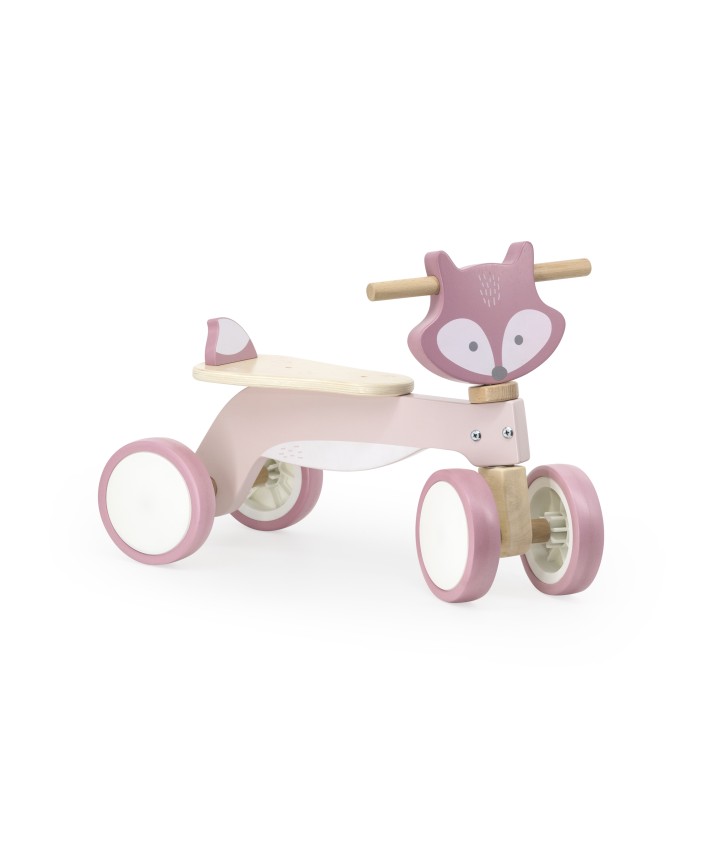 [6971608442407] Wooden Trike Pink - PolarB 44240