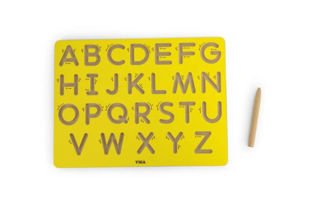 [6971608446962] Tracing Board Uppercase-Viga 44696