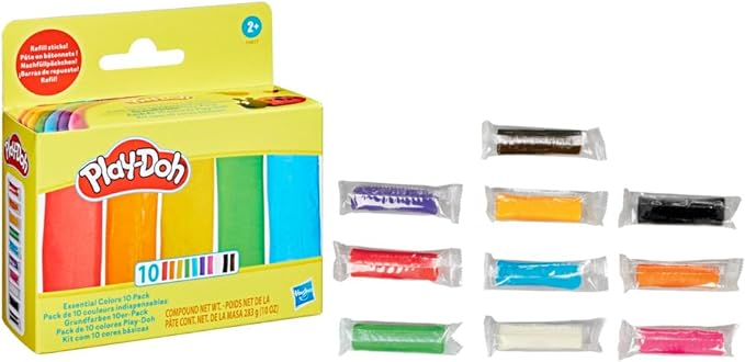 PLAY-DOH ESSENTIAL COLORS 10 PK-F9817