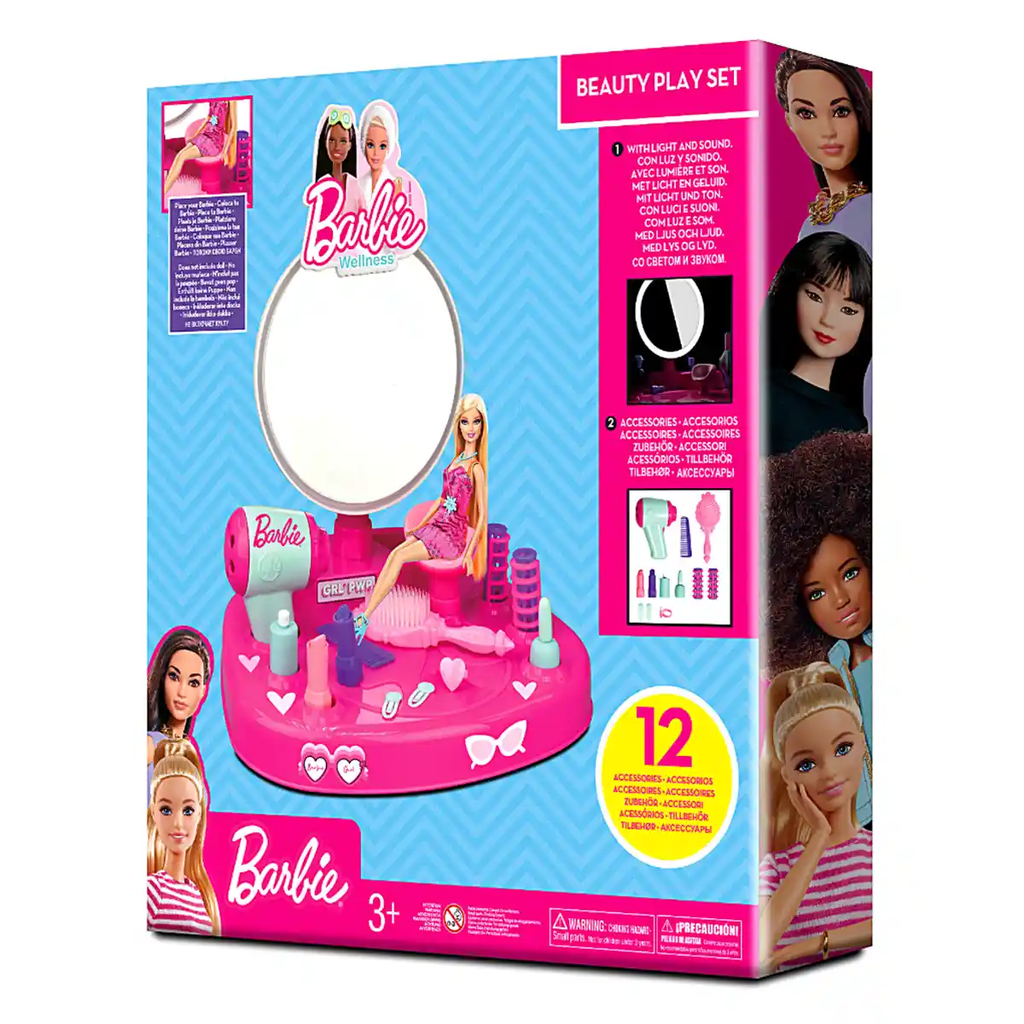 [8436547416721] BARBIE DRESSER WITH LIGHT AND SOUND-5110