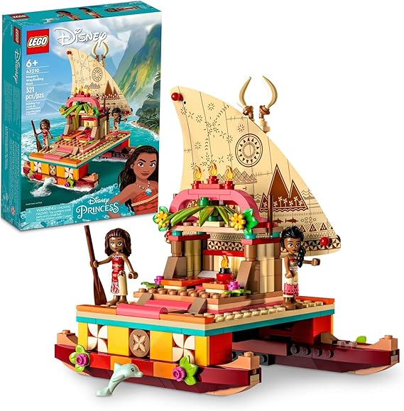 [5702017424774] MOANA'S WAYFINDING BOAT-LEGO 43210 