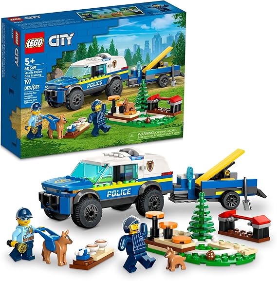  MOBILE POLICE DOG TRAINING-LEGO 60369